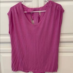 Lilly Pulitzer short sleeve tie back sweater xl